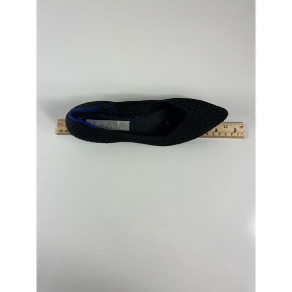 Rothy's The Point Black Honeycomb Knit Flats *NO SIZE NO INSOLES* Size 5.5 READ - Picture 9 of 10